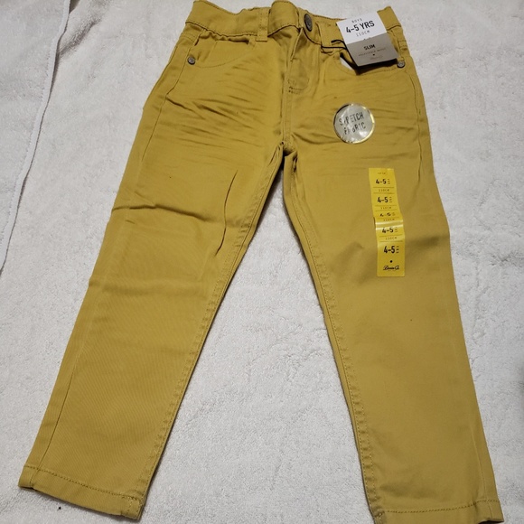 Denim&Co Other - Denim&Co Toddler Boys Yellow/Gold Color Pants